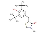 5-(3,5-BIS(TERT-BUTYL)-4-HYDROXYPHENYL)METHYLENE-N-METHYL-4-THIAZOLIDINONE