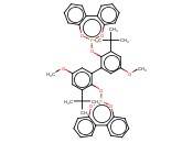 6,6'-[(3,3'-<span class='lighter'>二</span>-叔-丁基-5,5'-<span class='lighter'>二</span>甲氧基-1,1'-联<span class='lighter'>苯基</span>-2,2'-<span class='lighter'>二</span>基)<span class='lighter'>二</span>(<span class='lighter'>氧</span>代)]<span class='lighter'>二</span>(<span class='lighter'>二</span>苯并[d,f][1,3,2]<span class='lighter'>二</span>噁<span class='lighter'>磷</span>杂庚英)