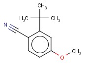 2-TERT-BUTYL-4-<span class='lighter'>METHOXYBENZONITRILE</span>