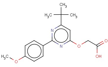 [6-TERT-BUTYL-2-(4-METHOXY-PHENYL)-PYRIMIDIN-4-YLOXY]-ACETIC ACID