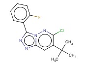 7-TERT-BUTYL-6-CHLORO-3-(2-FLUOROPHENYL)-[1,2,4]TRIAZOLO[4,3-B]PYRIDAZINE