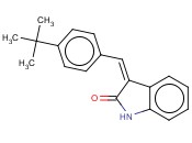 3-[[4-(1,1-DIMETHYLETHYL)PHENYL]METHYLENE]-1,3-DIHYDRO-2H-INDOL-2-ONE