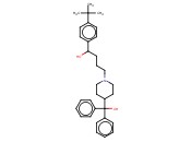 alpha-[4-<span class='lighter'>叔</span>丁基苯基]-4-(羟基二苯基甲基)-1-哌啶<span class='lighter'>丁醇</span>
