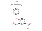 2-[4-<span class='lighter'>叔</span><span class='lighter'>丁基</span>苯氧基]-5-<span class='lighter'>硝基苯</span>甲醛