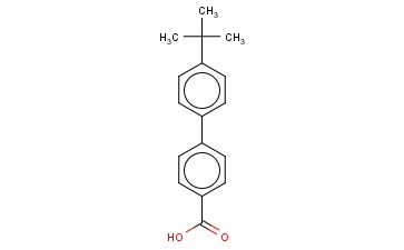 4'-TERT-BUTYL-4-<span class='lighter'>BIPHENYLCARBOXYLIC</span> ACID