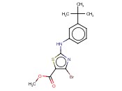 METHYL 4-BROMO-2-(3-TERT-BUTYLPHENYLAMINO)THIAZOLE-5-CARBOXYLATE