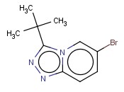 <span class='lighter'>3-TERT-BUTYL-6-BROMO-</span>[<span class='lighter'>1,2,4</span>]<span class='lighter'>TRIAZOLO</span>[<span class='lighter'>4,3-A</span>]<span class='lighter'>PYRIDINE</span>