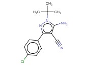 5-氨基-1-(叔丁基)-3-(4-<span class='lighter'>氯苯</span>基)-1H-吡唑-4-甲<span class='lighter'>腈</span>