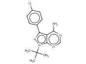3-(4-氯苯基)-1-叔丁基-1H-吡唑并[3,4-D]嘧啶-4-胺
