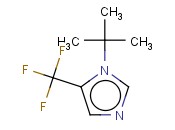 1-TERT-BUTYL-5-(TRIFLUOROMETHYL)-1H-<span class='lighter'>IMIDAZOLE</span>