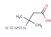3-AZIDO-3-METHYLBUTANOIC ACID