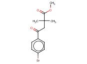 METHYL 4-(4-BROMOPHENYL)-2,2-DIMETHYL-4-OXOBUTANOATE