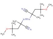 2,2'-偶氮双(4-<span class='lighter'>甲</span>氧基-2,4-<span class='lighter'>二甲</span>基<span class='lighter'>戊</span>腈)