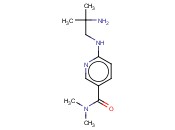 3-<span class='lighter'>吡啶</span>甲酰胺，6-[（2-<span class='lighter'>氨基</span>-2-<span class='lighter'>甲基</span>丙基）<span class='lighter'>氨基</span>]-N，N-二<span class='lighter'>甲基</span>
