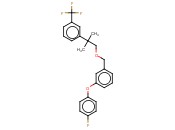 1-(4-氟<span class='lighter'>苯</span><span class='lighter'>氧基</span>)-3-({2-甲基-2-[3-(三氟甲基)苯基]<span class='lighter'>丙</span><span class='lighter'>氧基</span>}甲基)<span class='lighter'>苯</span>