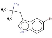 2-(5-<span class='lighter'>BROMO-1H-INDOL-3-YL</span>)-1,1-DIMETHYL-<span class='lighter'>ETHYLAMINE</span>