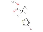 METHYL 3-(4-BROMOTHIOPHEN-2-YL)-2,2-DIMETHYLPROPANOATE
