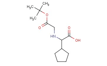 Cyclopentaneacetic acid, α-[[(1,1-dimethylethoxy)carbonyl]methylamino]-