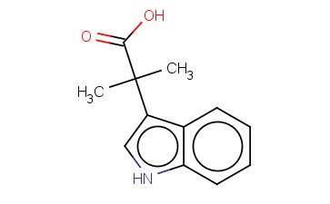 2-(<span class='lighter'>吲哚</span>-3)-2-甲基<span class='lighter'>丙酸</span>