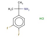 2-(3,4-DIFLUOROPHENYL)PROPAN-2-AMINE HYDROCHLORIDE