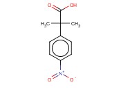 2-METHYL-2-(<span class='lighter'>4-NITROPHENYL</span>)-PROPIONIC ACID