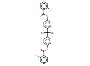 [4-[2-[4-(2-CHLOROBENZOYL)OXYPHENYL]PROPAN-2-YL]PHENYL]-<span class='lighter'>2-CHLOROBENZOATE</span>