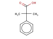 2-Methyl-2-<span class='lighter'>phenylpropanoic</span> acid