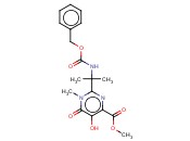 Methyl 2-(2-(((benzyloxy)carbonyl)amino)propan-2-yl)-5-hydroxy-1-methyl-6-oxo-1,6-dihydropyrimidine-4-carboxylate