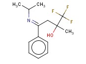 1-ISOPROPYLIMINO-1-PHENYL-3-(TRIFLUOROMETHYL) BUTAN-3-OL