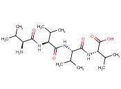 H-<span class='lighter'>VAL-VAL-VAL-VAL</span>-OH