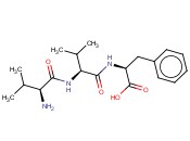 H-<span class='lighter'>VAL-VAL</span>-PHE-OH
