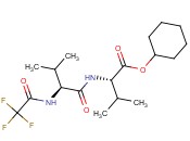 N-TRIFLUOROACETYL-<span class='lighter'>VAL-VAL</span> CYCLOHEXYL ESTER