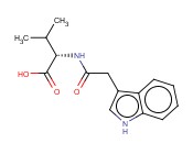 N-(3-吲哚基乙酰基)-<span class='lighter'>L-</span>缬<span class='lighter'>氨酸</span>