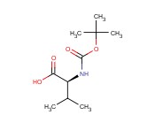 Boc-<span class='lighter'>Val</span>-OH