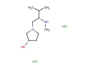 (2S,3'S)-1-(3-METHYL-2-METHYLAMINO-BUTYL)-<span class='lighter'>PYRROLIDIN-3-OL</span> BIS-HYDROCHLORIDE