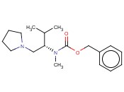 (S)-METHYL-(2-METHYL-1-PYRROLIDIN-1-YLMETHYL-PROPYL)-CARBAMIC ACID BENZYL ESTER