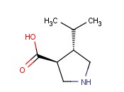 (3S,4S)-4-异丙基<span class='lighter'>吡咯烷</span>-3-羧酸