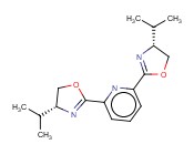 (R,R)-2,6-<span class='lighter'>BIS</span>(4-ISOPROPYL-2-OXAZOLIN-2-<span class='lighter'>YL</span>)PYRIDINE