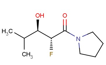 PYRROLIDINE, 1-(2-FLUORO-3-HYDROXY-4-METHYL-1-OXOPENTYL)-, (R*,R*)-