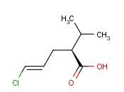 (2S,4E)-5-氯-2-<span class='lighter'>异</span>丙基-4-戊烯酸