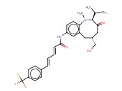 (2E,4E)-N-[(2S,5R)-5-(HYDROXYMETHYL)-2-ISOPROPYL-1-METHYL-3-OXO-2,4,5,6-TETRAHYDRO-1-BENZAZOCIN-8-YL]-5-[4-(TRIFLUOROMETHYL)PHENYL]PENTA-2,4-DIENAMIDE