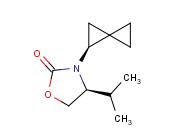 2-OXAZOLIDINONE, 4-(1-METHYLETHYL)-3-(1S)-SPIRO[2.2]PENT-1-YL-, (4S)-