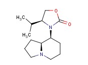 2-OXAZOLIDINONE, 4-(1-METHYLETHYL)-3-[(8S,8AS)-OCTAHYDRO-8-INDOLIZINYL]-, (4S)-