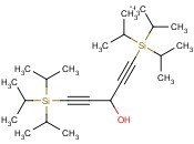 1,5-DI(TRIISOPROPYLSILYL)-1,4-PENTADIYN-3-OL