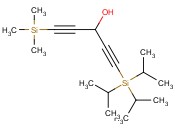 1-(TRIMETHYLSILYL)-5-(TRIISOPROPYLSILYL)-1,4-PENTADIYN-3-OL