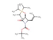 (2R,3S)-TERT-BUTYL-2-(2-METHYL-1-PROPEN-1-YL)-4-OXO-3-TRIISOPROPYLSILYLOXY-AZETIDINE-1-CARBOXYLATE