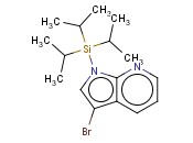 3-<span class='lighter'>溴</span>-1-[<span class='lighter'>三</span>(1-<span class='lighter'>甲基</span>乙基)硅<span class='lighter'>基</span>]-1H-吡咯并[2,3-b]<span class='lighter'>吡啶</span>