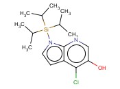 1H-PYRROLO[2,3-B]PYRIDIN-5-OL, 4-CHLORO-1-[TRIS(1-METHYLETHYL)SILYL]-