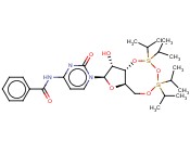 N-(1-((6AR,8R,9R,9AS)-9-HYDROXY-2,2,4,4-TETRAISOPROPYLTETRAHYDRO-6H-FURO[3,2-F][1,3,5,2,4]TRIOXADISILOCIN-8-YL)-2-OXO-1,2-DIHYDROPYRIMIDIN-4-YL)BENZAMIDE