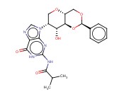 N-(9-((2R,4AR,7R,8R,8AS)-8-HYDROXY-2-PHENYLHEXAHYDROPYRANO[3,2-D][1,3]DIOXIN-7-YL)-6-OXO-6,9-DIHYDRO-1H-PURIN-2-YL)ISOBUTYRAMIDE
